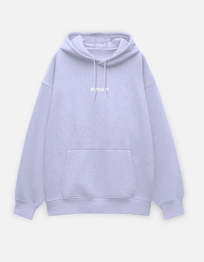 PITCH'D Oversized Hoodie - PERIWINKLE