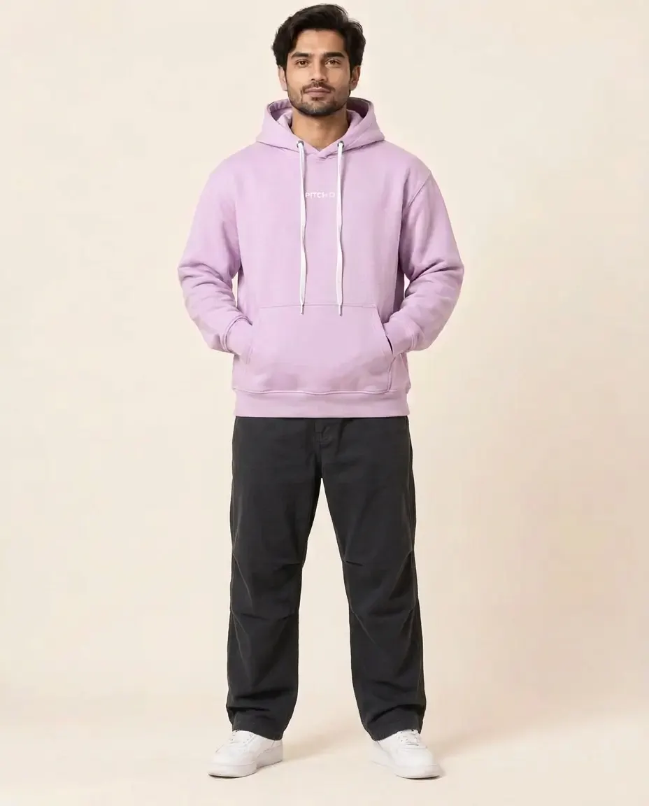 PITCH'D Oversized Hoodie - LILAC