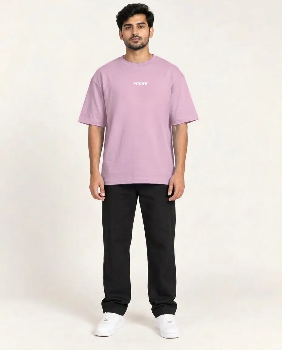 PITCH'D Oversized Tee - LILAC